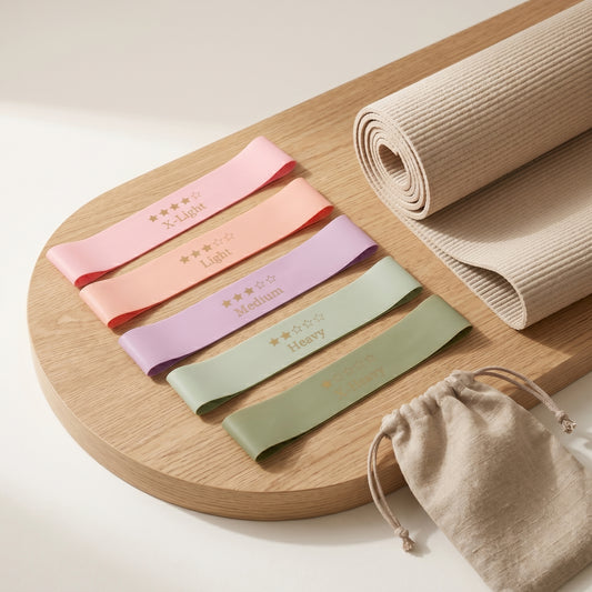 Naryva FlowBands — Resistance Band Set (5 Levels)